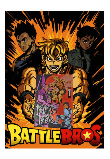 Battle Bros Volume 1 - Get the physical comic!